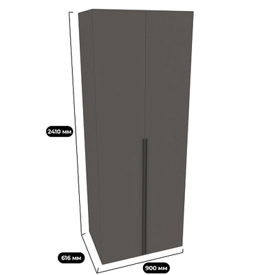 Шкаф двустворчатый L210.60-4