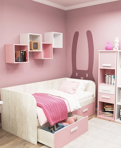 Кровать односпальная E902.6, 80x160