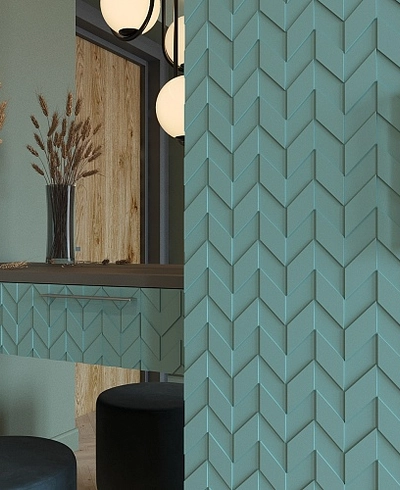 Лацио прихожая фрезерованные фасады в эмали 14