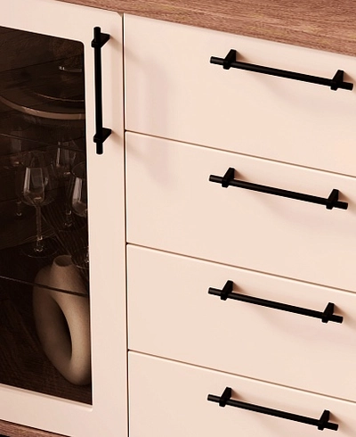 Комод со стеклянными полками P707.1