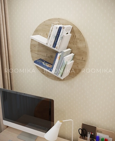 Полка навесная L128