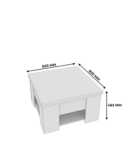 Стол-трансформер журнальный/обеденный L-800