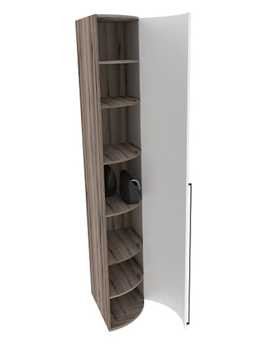 Шкаф завершающий, фрезерованные фасады F233.60 L/R