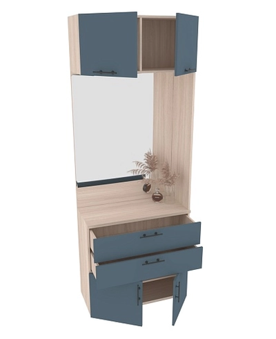 Тумба с зеркалом и комодными ящиками L421 L/R