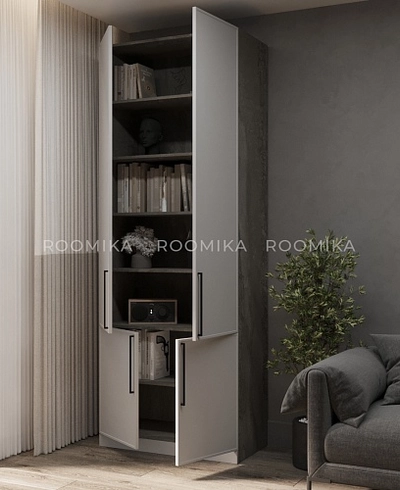 Шкаф для книг и одежды А214