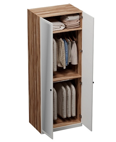 Шкаф двухдверный с зеркалом А210.60-1Z