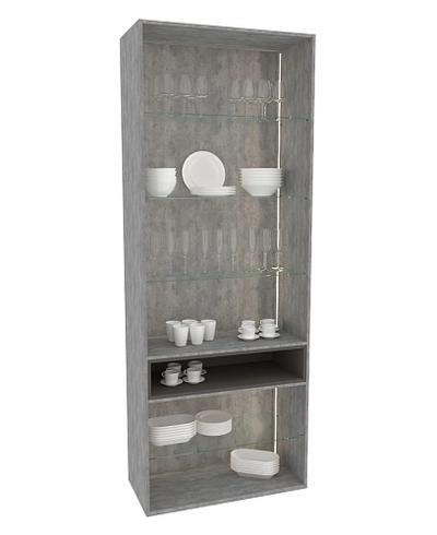 Шкаф со встроенной нишей с подсветкой R216.1