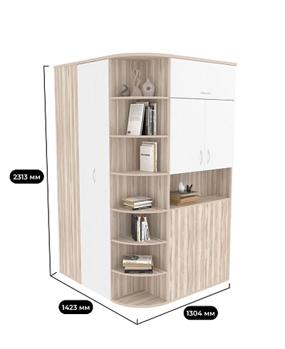 Шкаф — гардеробная P205 L/R