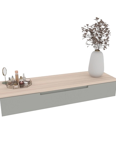 Туалетный столик, фасады в эмали LE-515