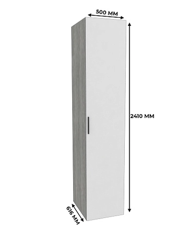 Шкаф 1 дверный широкий LG-221.60-4