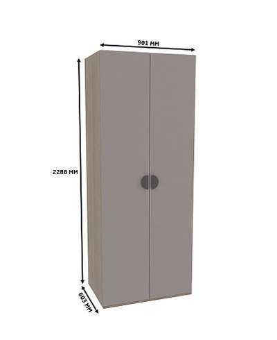 Шкаф 2 дверный P210.60