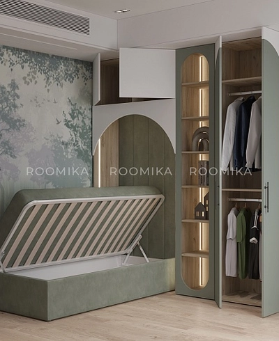 Лацио детская фрезерованные фасады в эмали 100