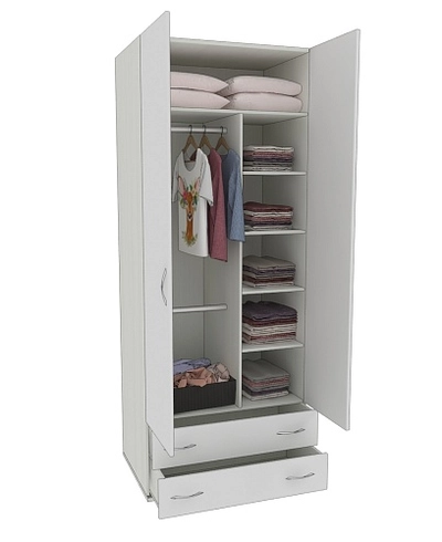 Шкаф 2 дверный с ящиками P211.60