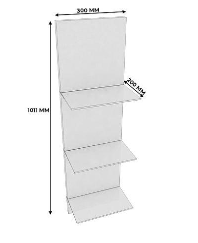 Полка навесная L-314.3