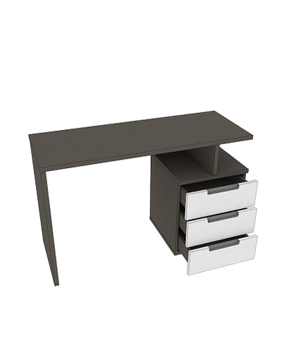 Стол письменный/ туалетный, фасады в эмали LE715 L/R