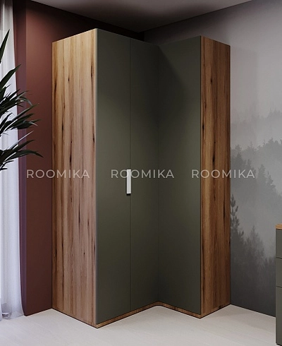 Шкаф угловой со складной дверью E209 L/R