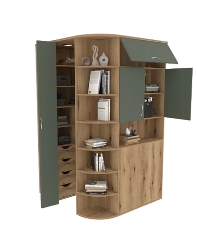 Шкаф — гардеробная P205 L/R