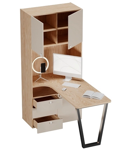 Cтол-стеллаж L402 L/R