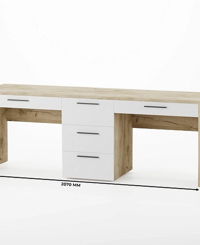 Cтол прямой на 2 рабочих места L718.2