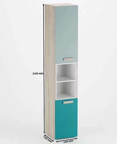 Шкаф  однодверный с нишей L226