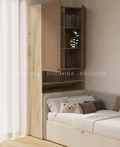 Шкаф для одежды с фальш панелью А212.1