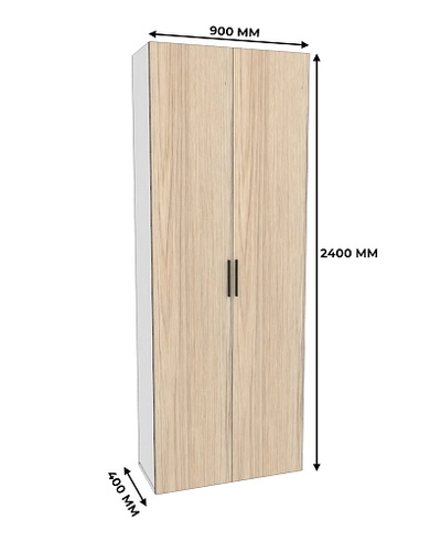 Шкаф двустворчатый L210.40-4