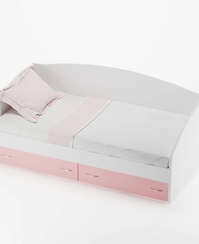 Кровать односпальная с ящиками P902N, 90x190