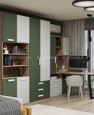 Шкаф двухдверный, книжный E214