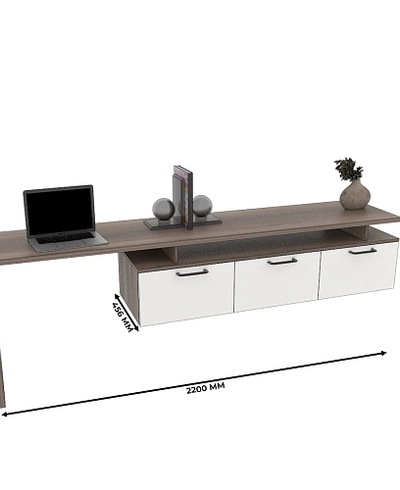 Тумба ТВ со столом R500.2 L/R