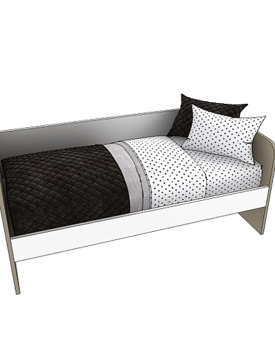 Кровать односпальная E901.1, 90x190