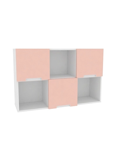 Антресоль над столом, фасады в эмали LE309.3