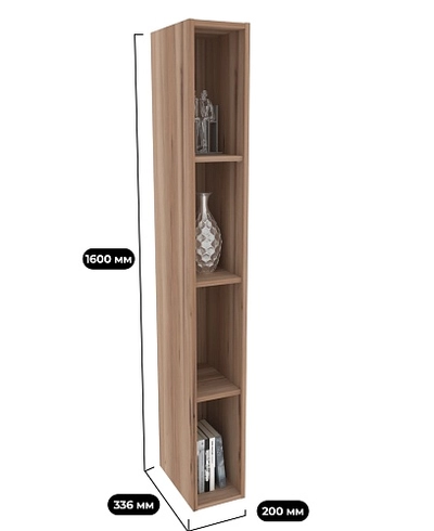 Стеллаж навесной R331