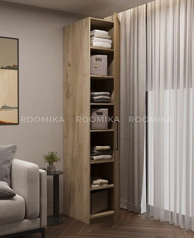 Шкаф одноверный для одежды  с перемычкой A220.60-4P