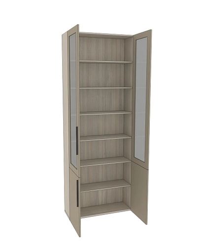 Шкаф книжный со стеклом L240