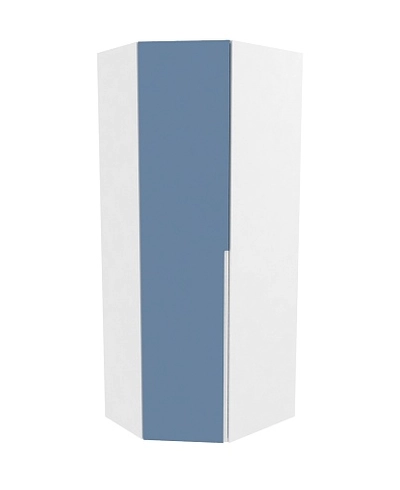 Шкаф угловой разносторонний, фасады в эмали LE218 L/R