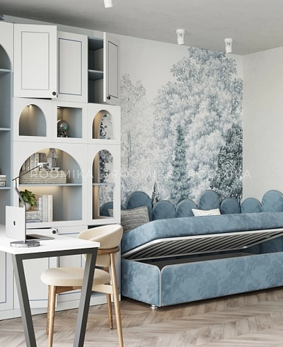 Рабочая зона Флоренция фасады в эмали 6