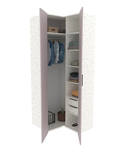 Шкаф угловой L207 L/R