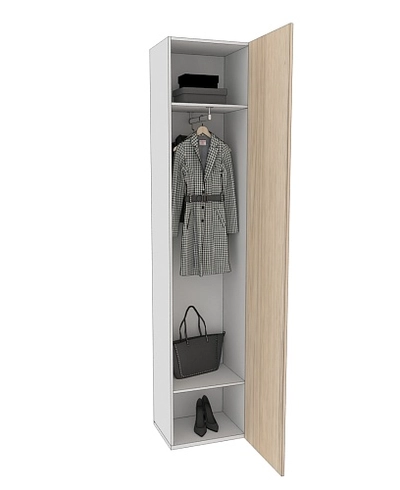 Шкаф одностворчатый L221.40-1