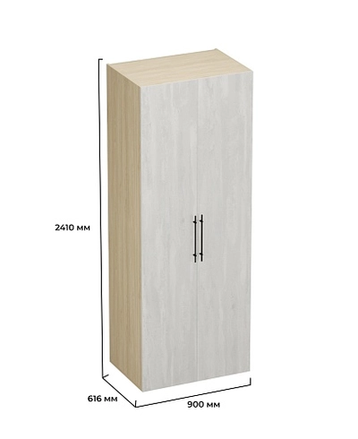 Шкаф двустворчатый L210.60-4