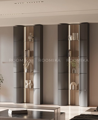 Стеллаж декоративный напольный с подсветкой FG300.250