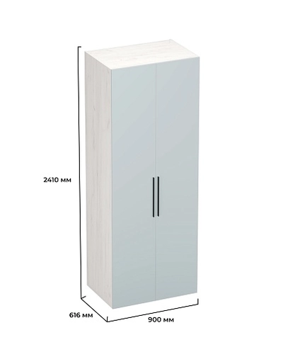 Шкаф двустворчатый LG-210.60-1