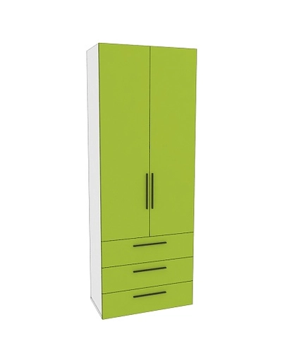 Шкаф книжный/для одежды с тремя ящиками L213