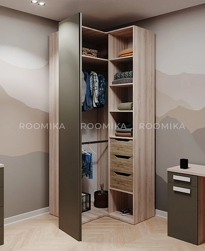 Шкаф угловой L208 L/R