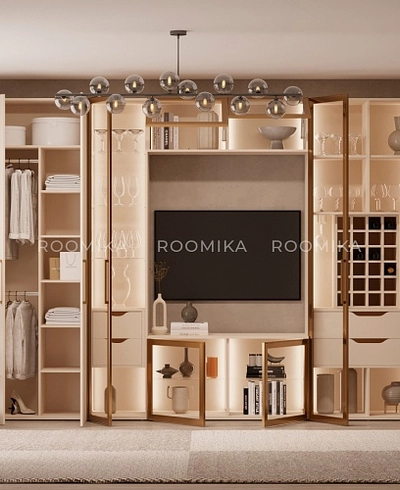 Шкаф со встроенными ящиками R221.1