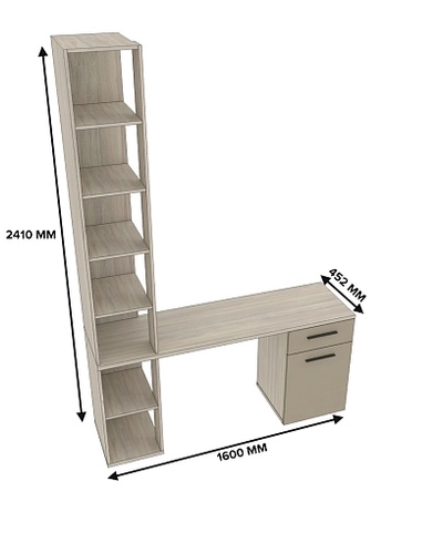 Стол-стеллаж L403.44 L/R