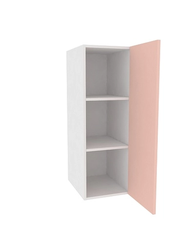 Антресоль однодверная, фасады в эмали LE337.44