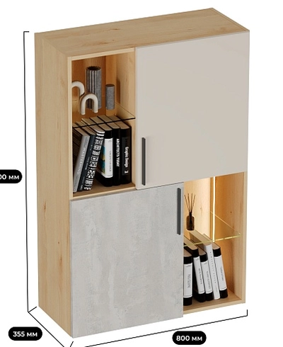 Шкаф навесной R304
