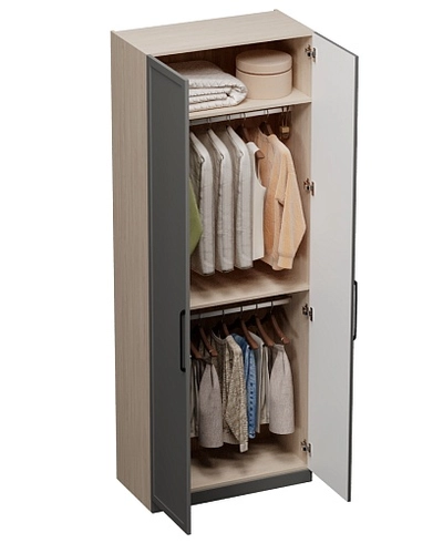 Шкаф двухдверный А210.44-1