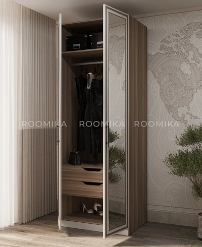 Шкаф двухдверный с зеркалом А210.60-3Z