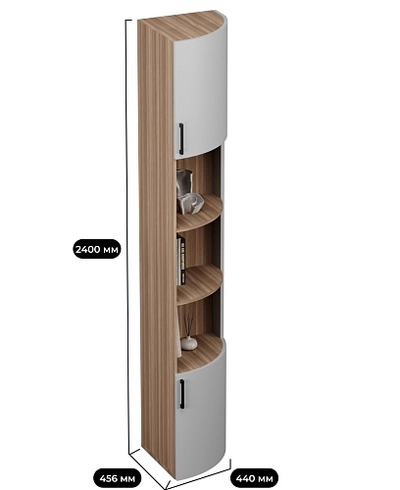 Шкаф завершающий F232.45 L/R